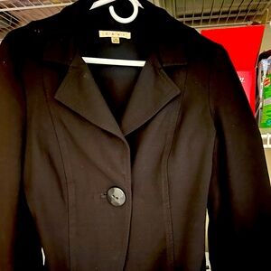 Vintage CAbi black short blazer medium